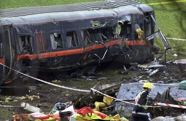 Accidente ferroviario en Inglaterra