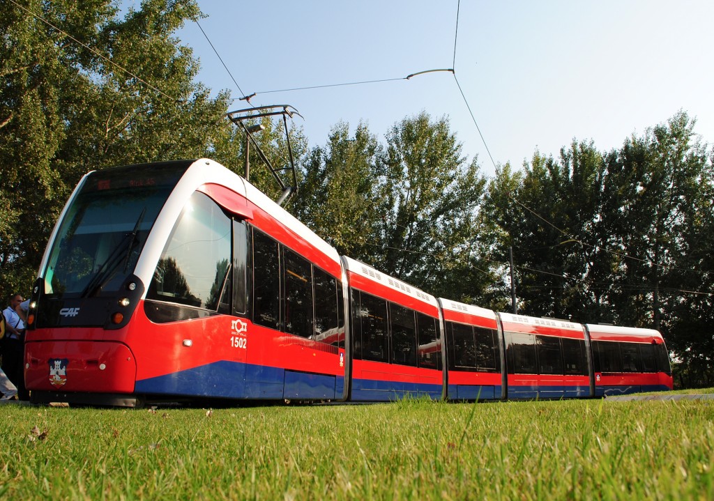 Urbos 3 en Belgrado Tranvía CAF Urbos 3 en la ciudad de Belgrado, Serbia. Foto: IIAleksandarII.