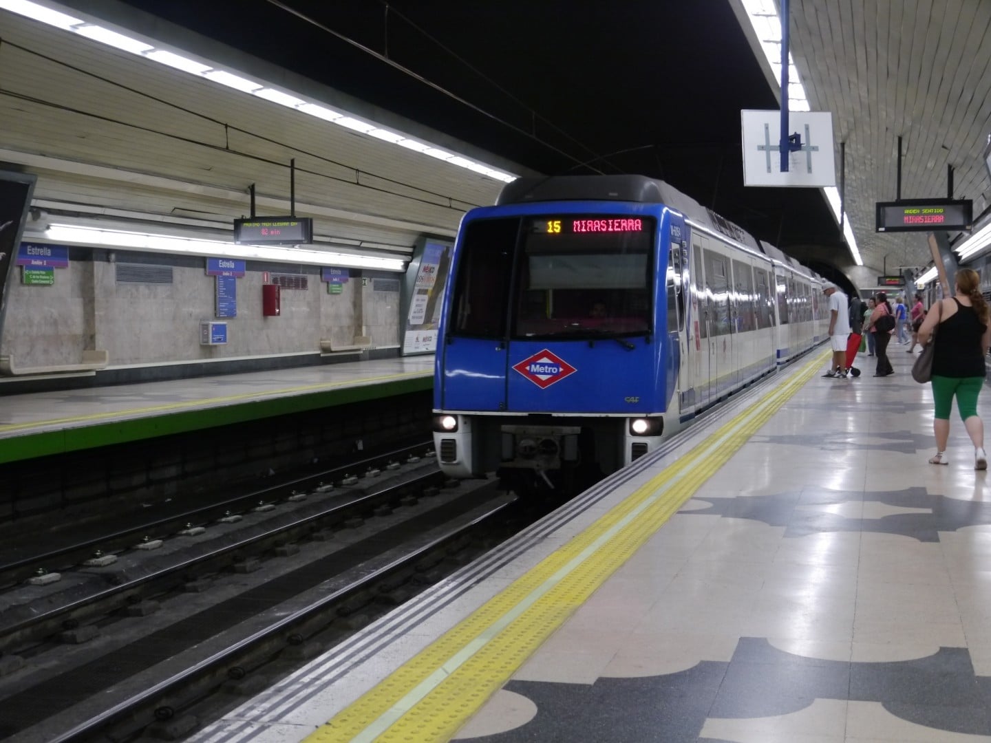 La serie 6000 del metro de Madrid, a Buenos Aires