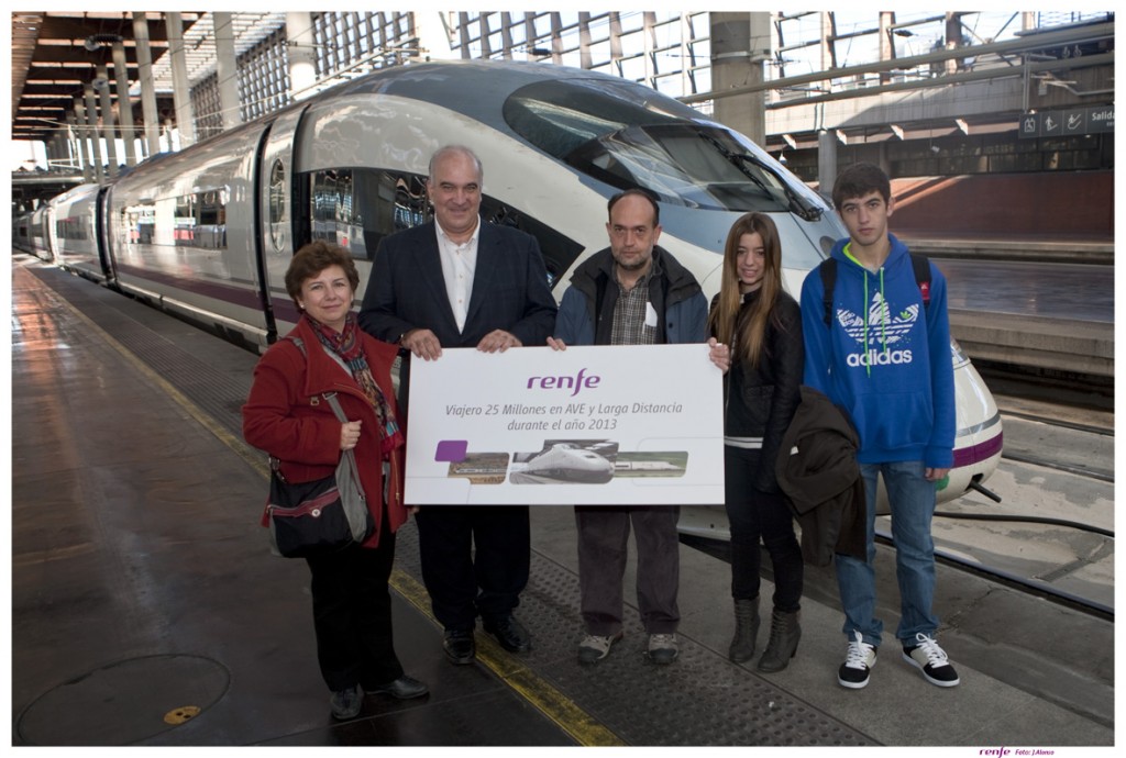 Récord de viajeros de Renfe en 2013