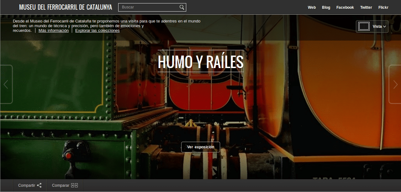 Visita virtual al Museo del Ferrocarril de Cataluña