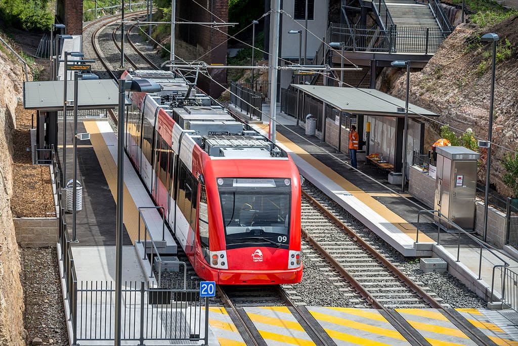 Sídney amplía su red de tren ligero con flota CAF