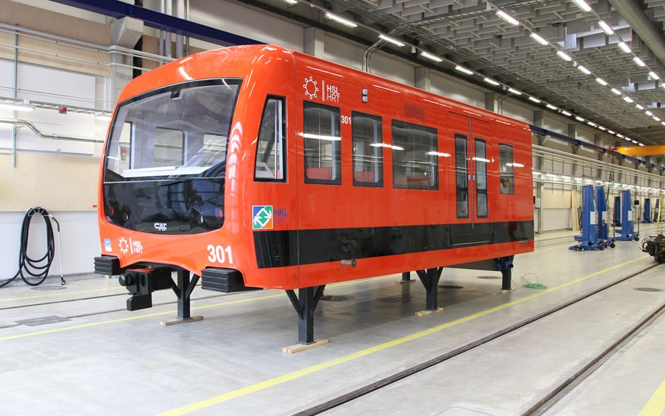 Presentan los trenes de CAF para el Metro de Helsinki
