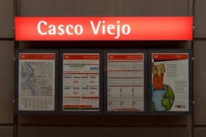 La nueva estación intermodal Casco Viejo será el centro neurálgico de la línea 3 de metro.