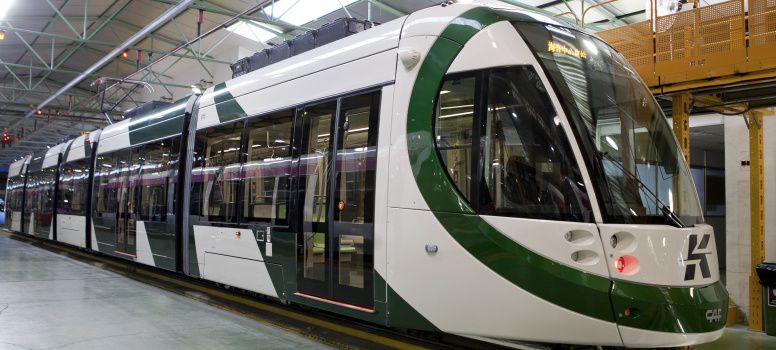 Los Urbos de CAF para la ciudad de Kaohsiung, en Taiwán, están equipados con la tecnología ACR.