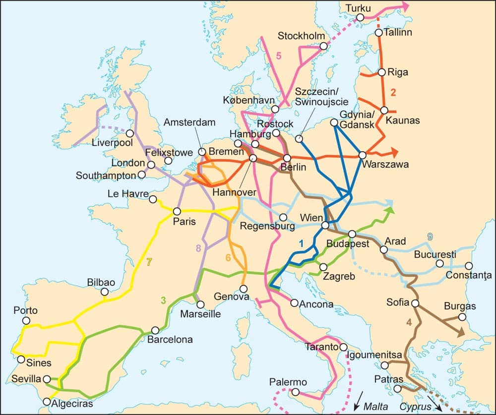 La UE invertirá 11,9M en proyectos ferroviarios