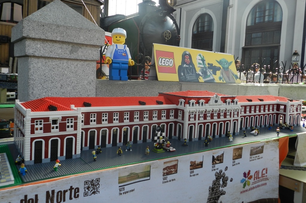 TRENbrick vuelve al Museo del Ferrocarril de Madrid