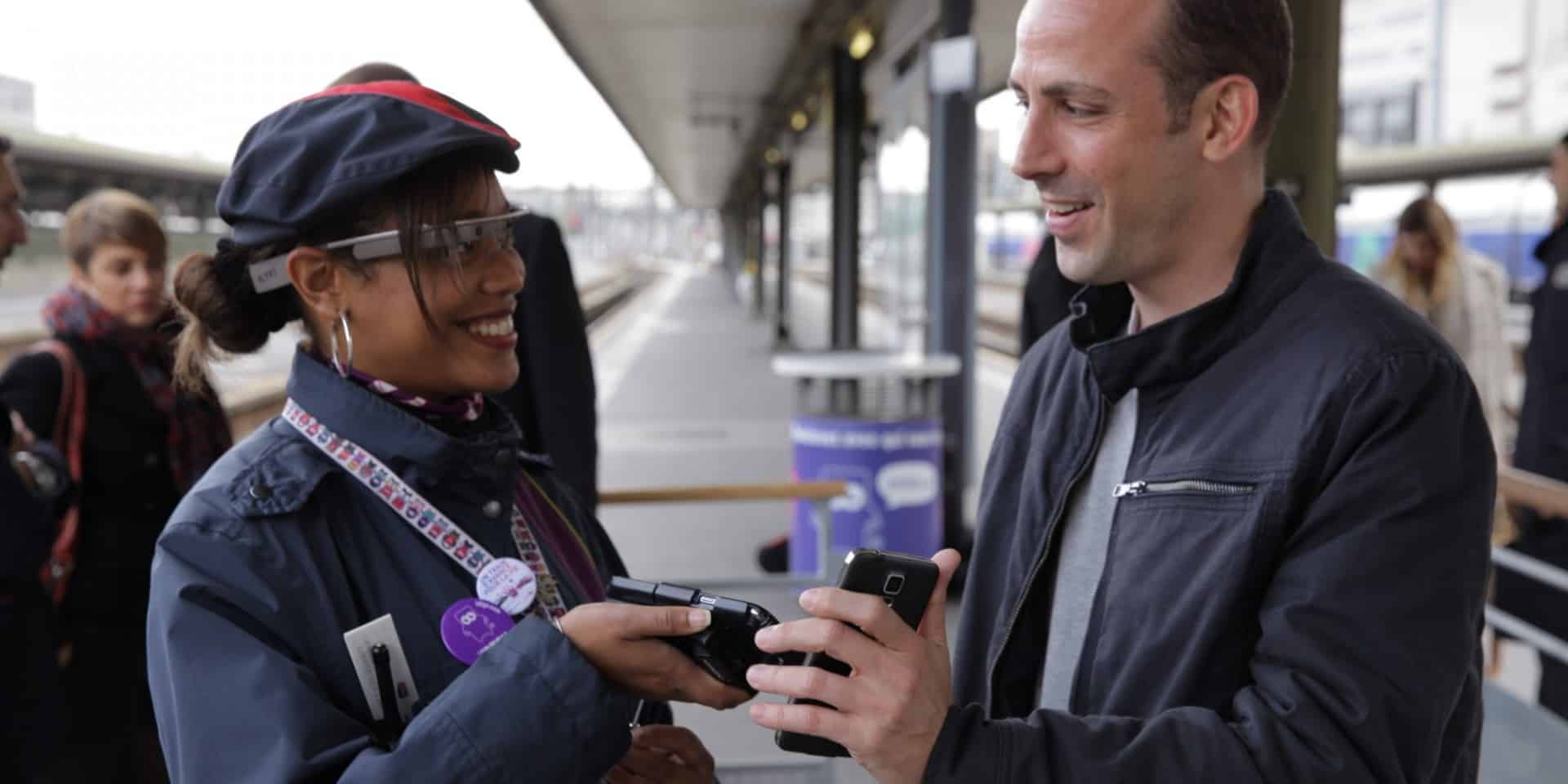Las Google Glass al servicio del tren