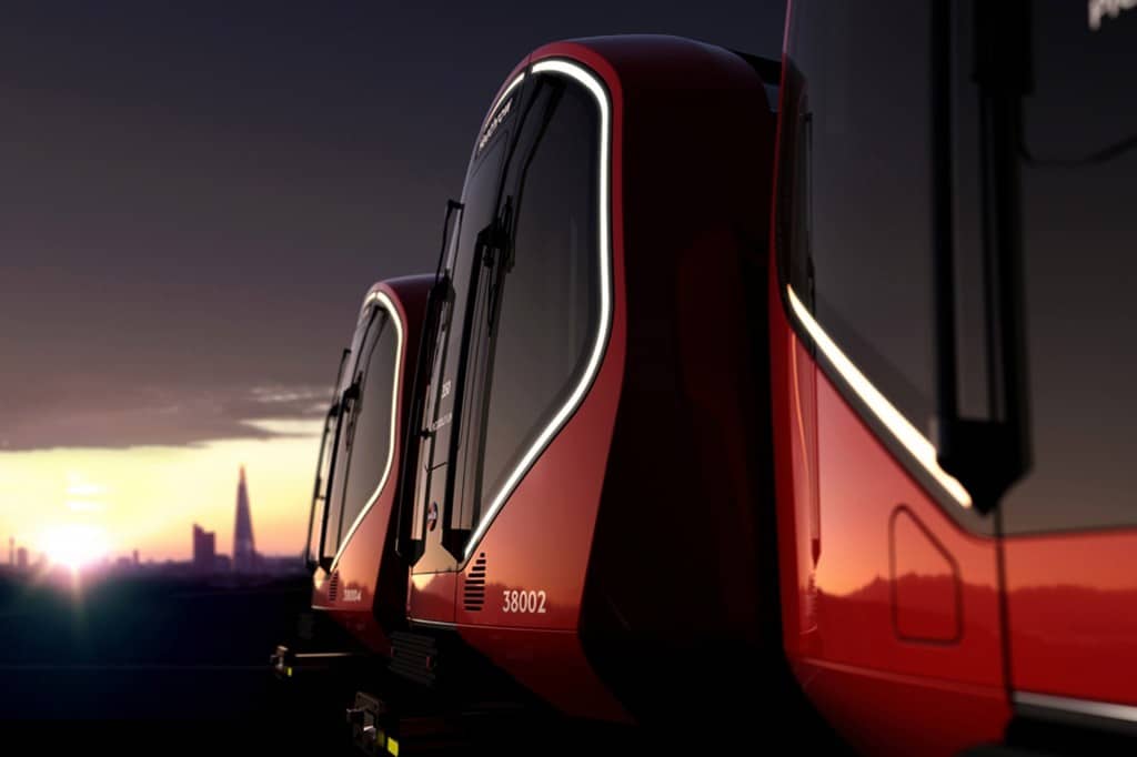 La propuesta de Priestman Good para la nueva flota del metro de Londres. 