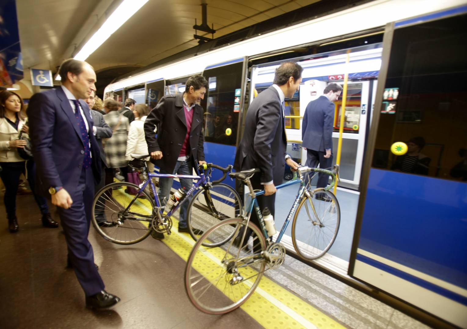 Más bicicletas en Metro de Madrid
