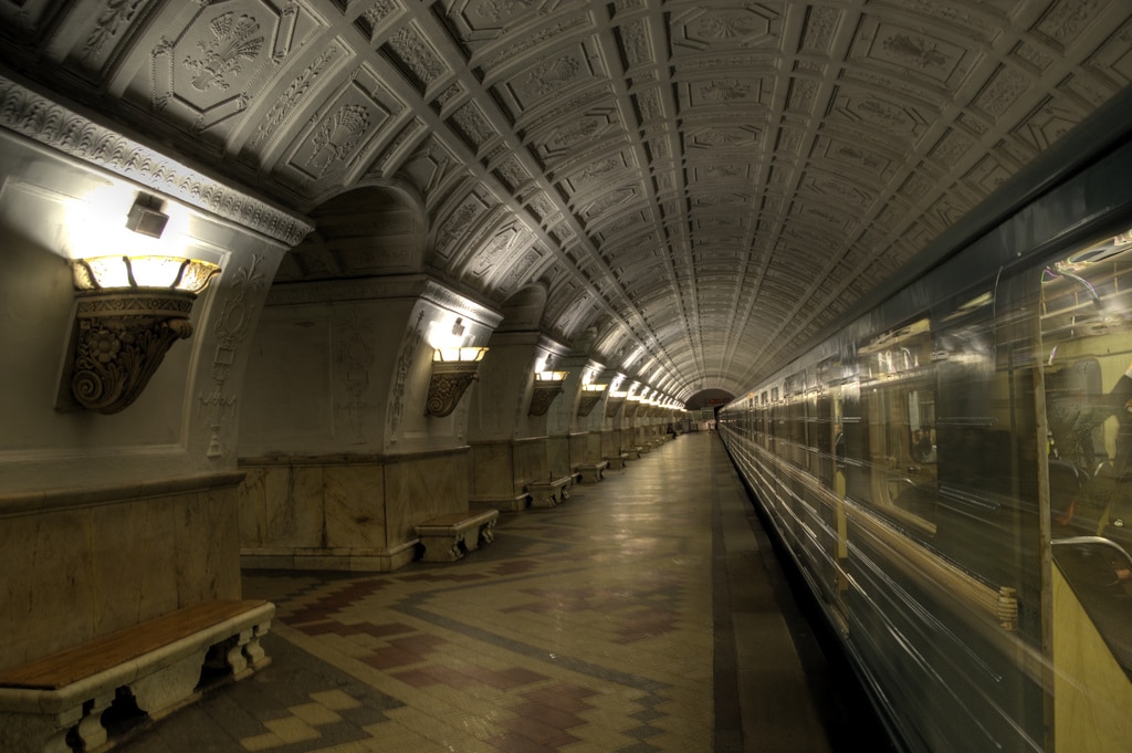Medidas contra el calor en el metro de Moscú