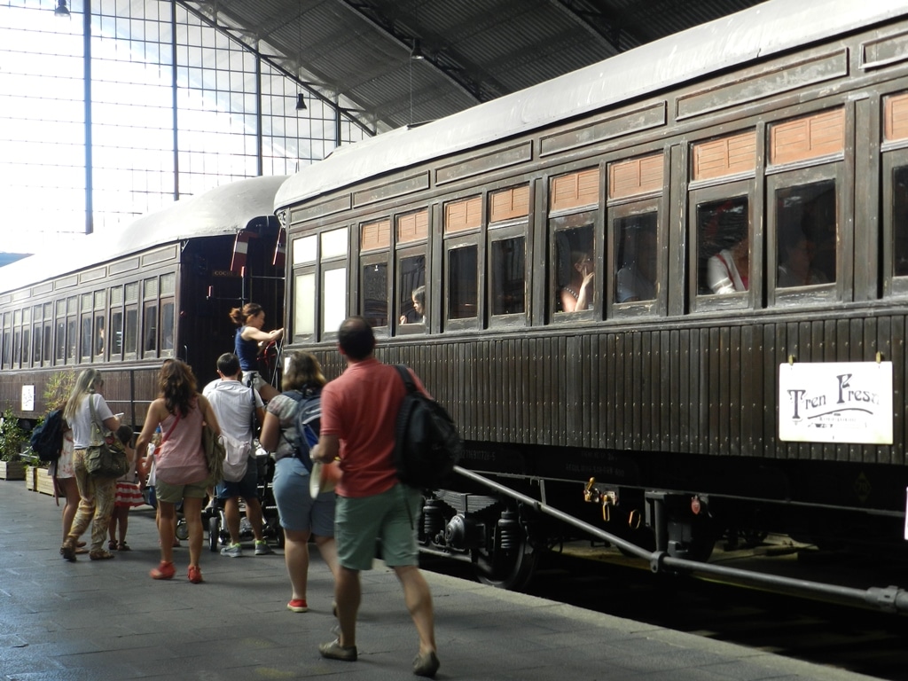 92% de ocupación en el Tren de la Fresa 2015