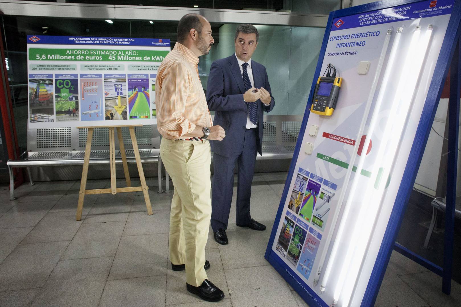 Metro de Madrid: del fluorescente al LED