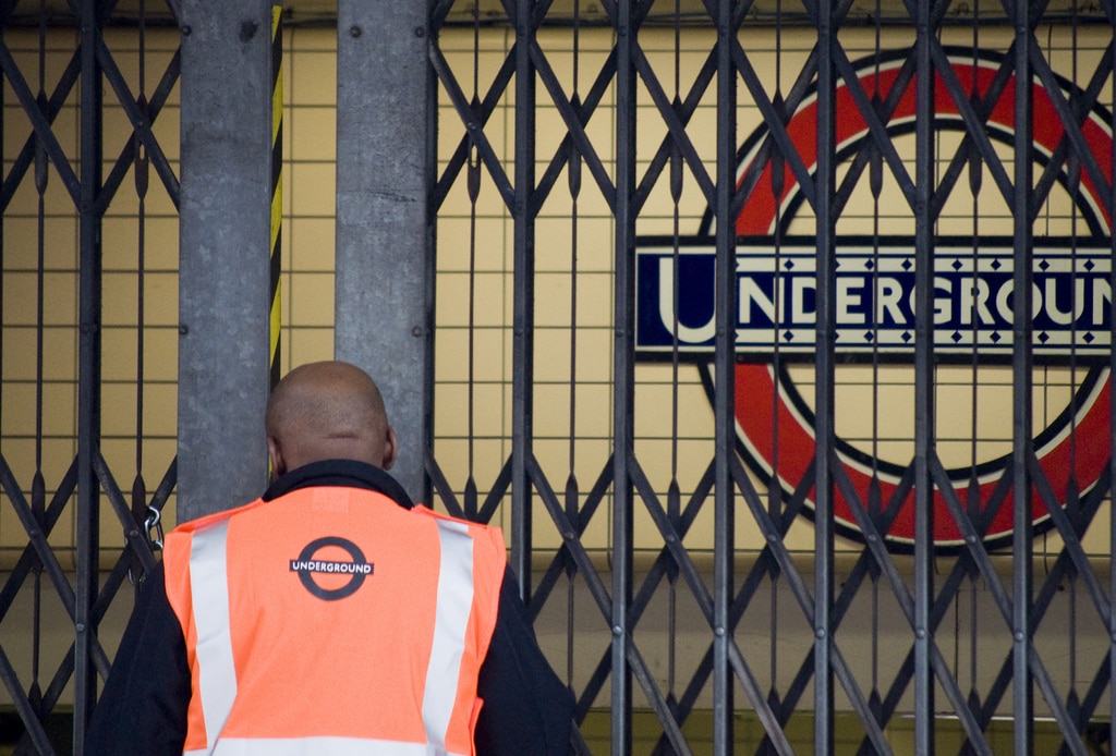De nuevo huelga en el metro de Londres