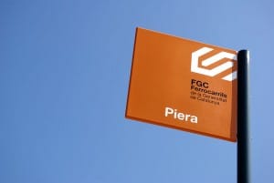 Las clases de inglés de FGC se impartirán en algunos trenes de las líneas R5 y R6. Foto: Josep María Rosell.