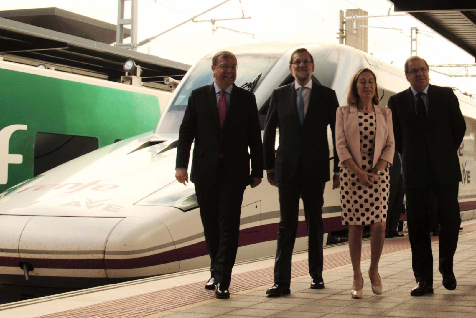 Inauguración del AVE Madrid-Palencia-León