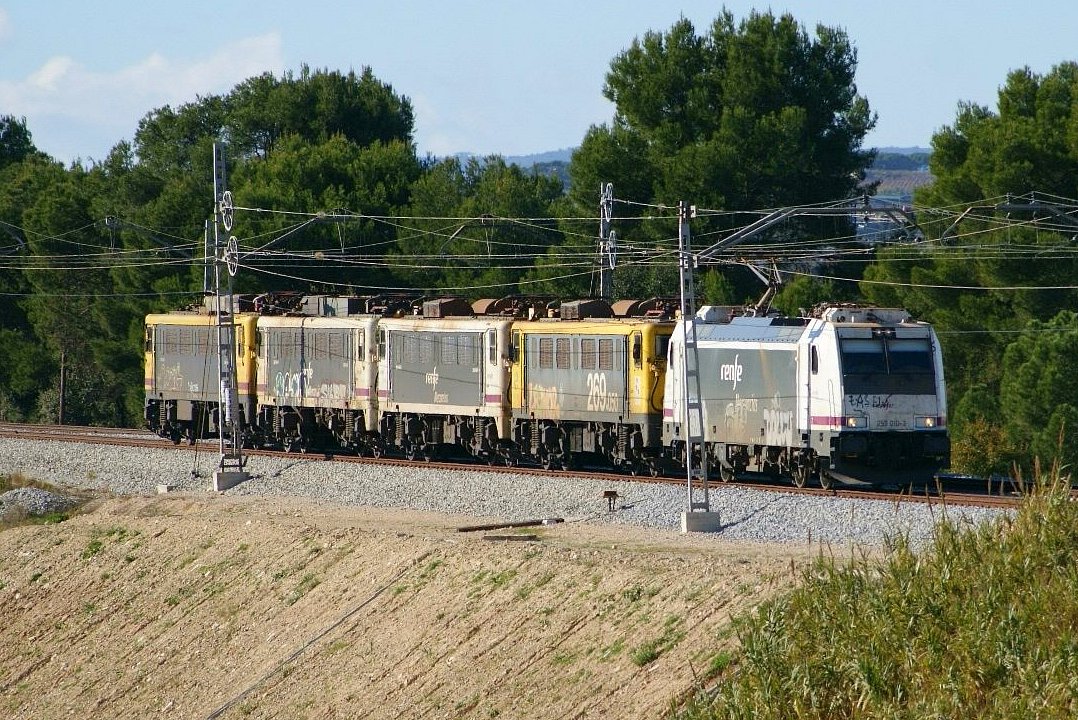 Locomotoras eléctricas de Renfe para principiantes