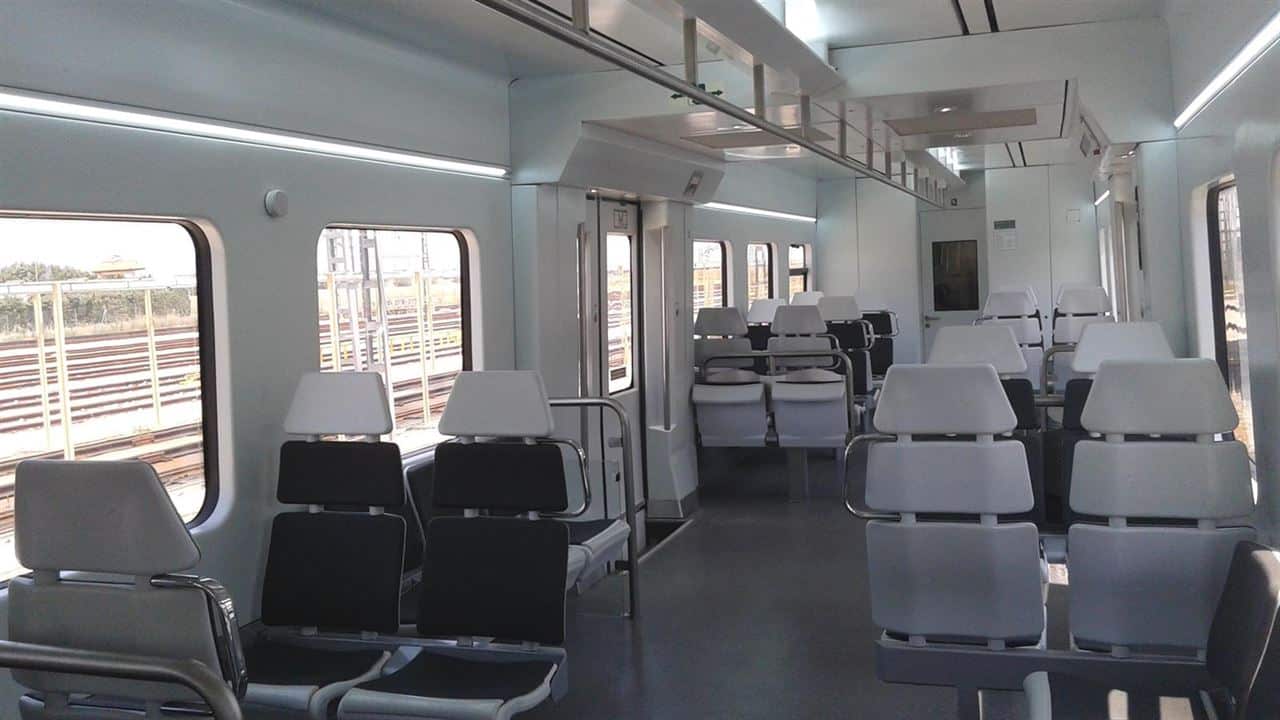 Trenes remodelados para la línea C-5 de Cercanías Madrid