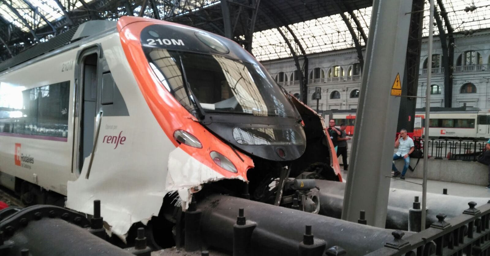 ¿Qué ha sucedido realmente en el accidente de la estación de Francia?