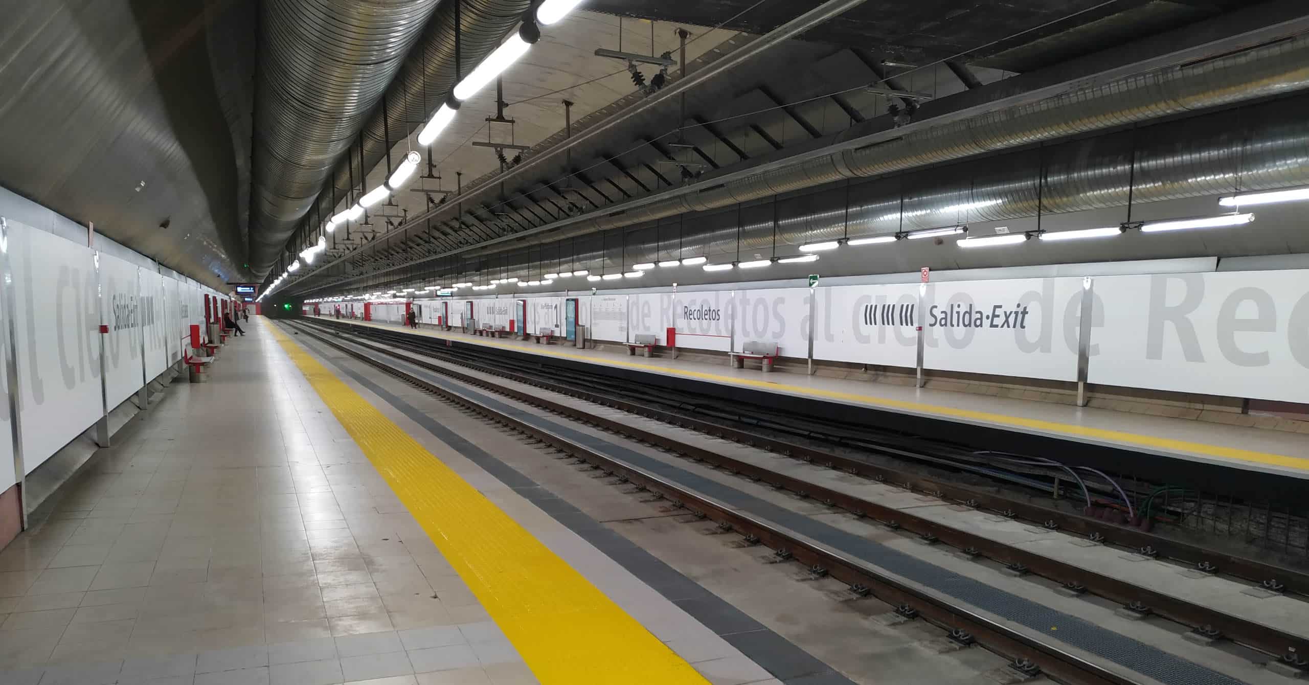 Adif adjudica mejoras en los andenes de Recoletos