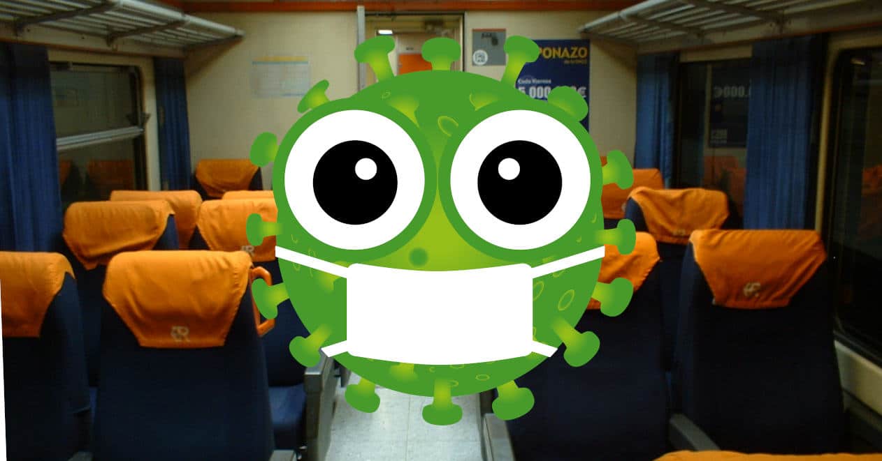 Cómo evitar propagar el Coronavirus al viajar en tren