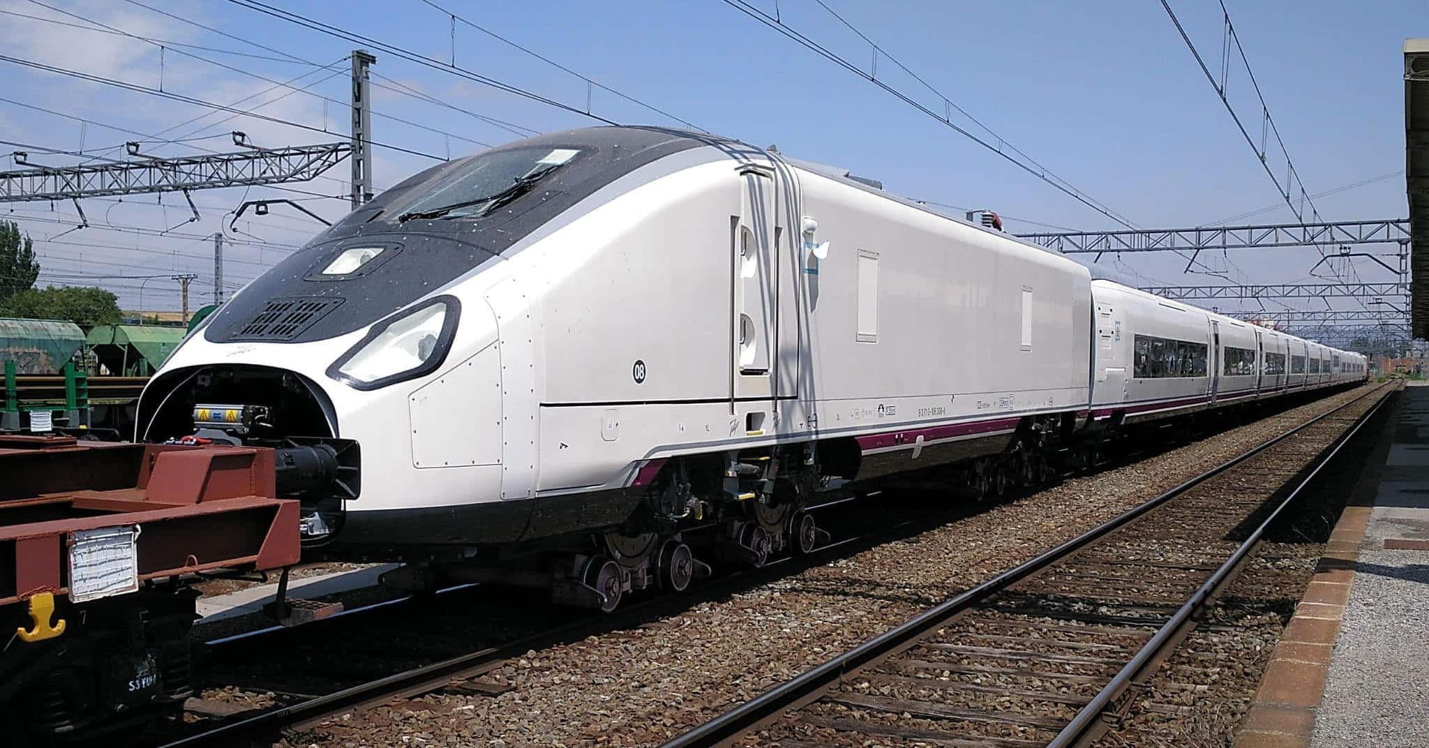 Llega a La Sagra el primer Talgo Avril de Renfe que sale de fábrica