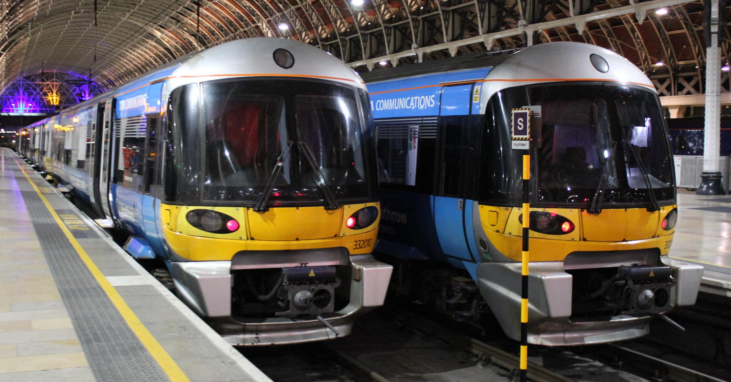 Heathrow Express retira del servicio la serie 332 fabricada en 1997