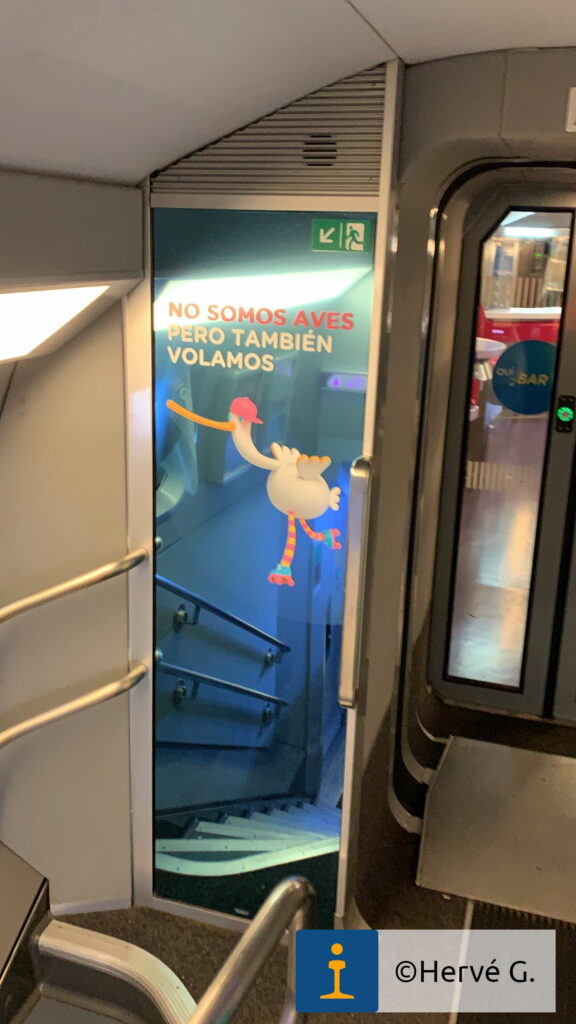 Guiño al AVE de Renfe