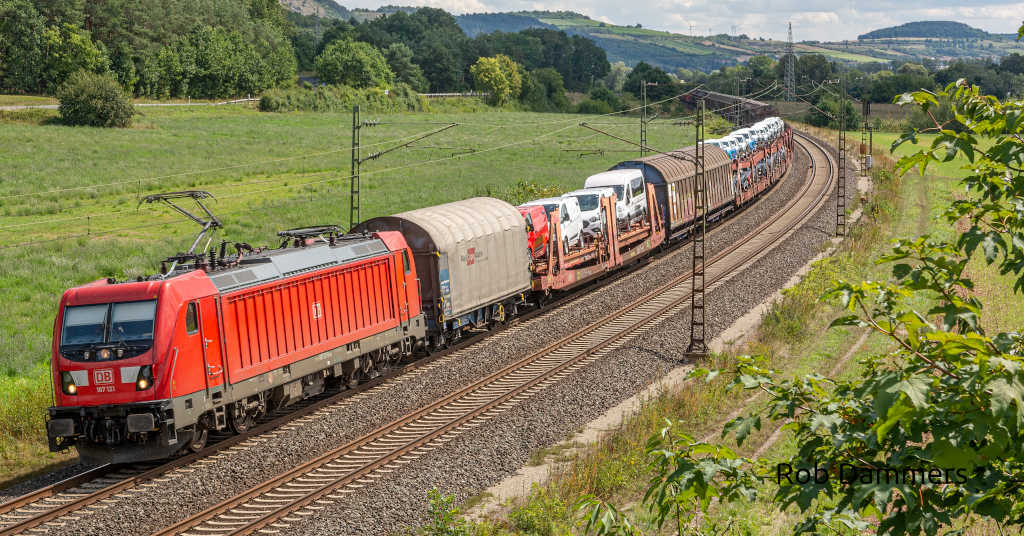 DB probará trenes de mercancías con tracción distribuida usando LTE