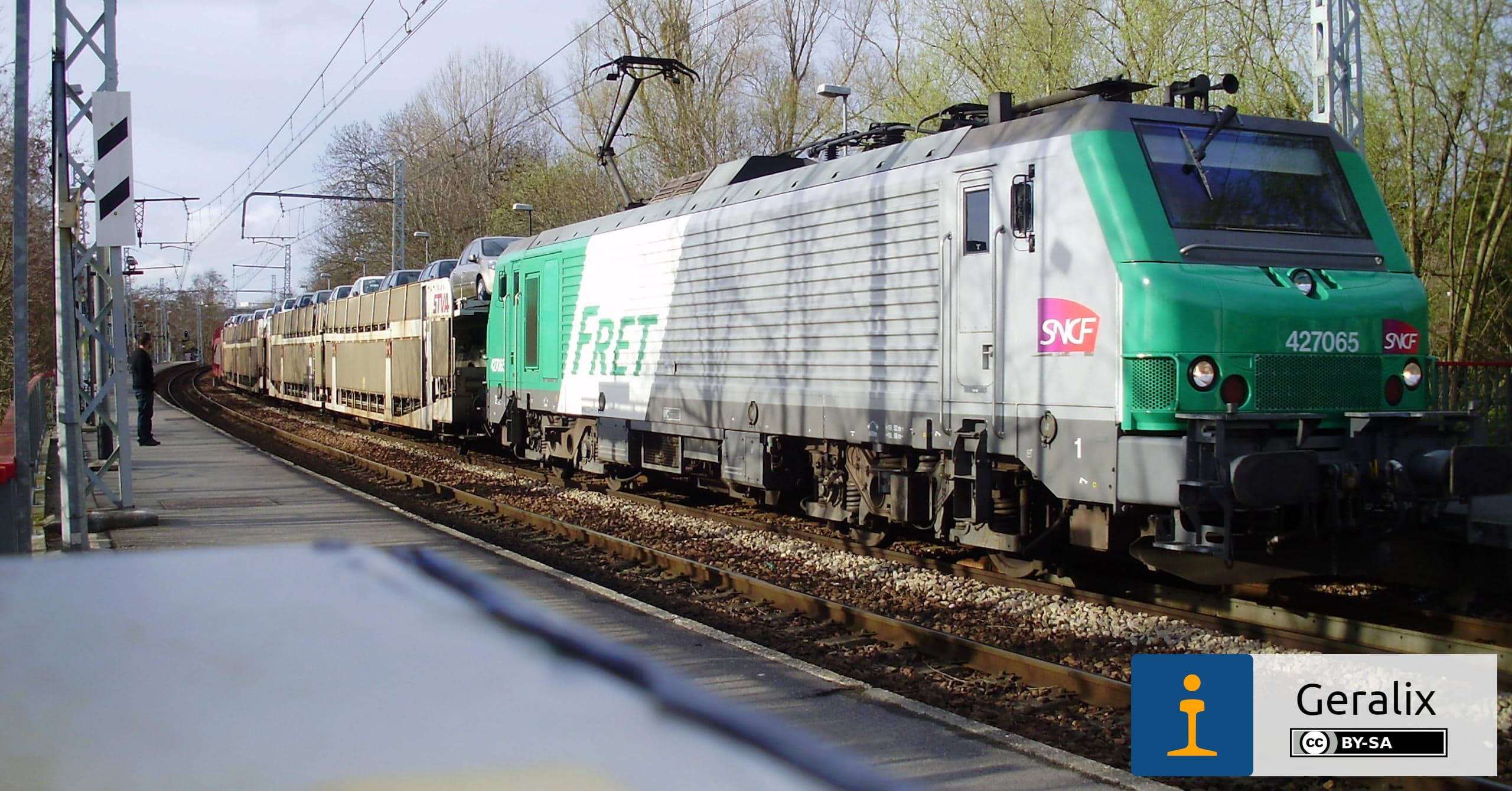 SNCF prueba la conducción automática de una locomotora de mercancías en vía general