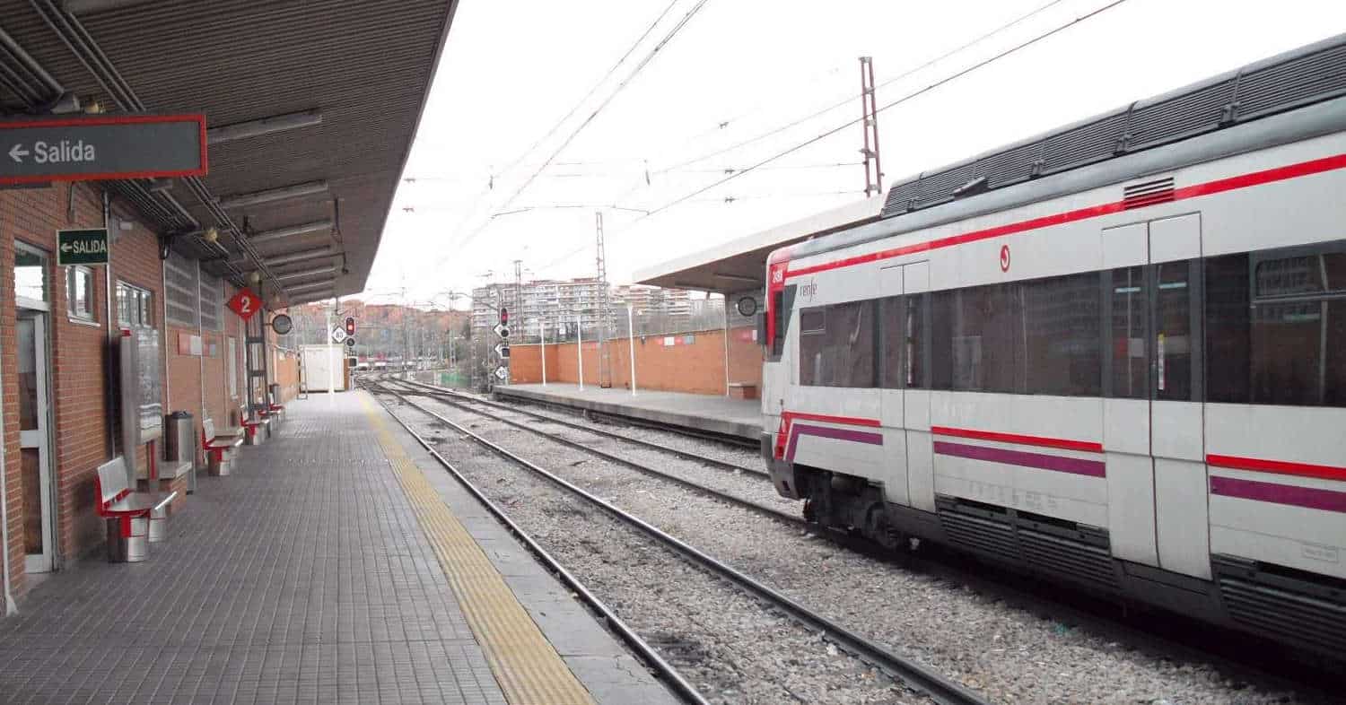 Madrid quiere que el MITMA termine las obras del tren a Navalcarnero