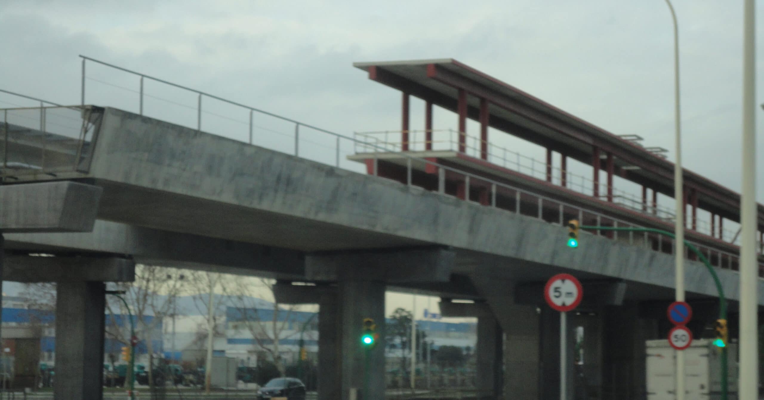 La L10 Sur llegará al final de la Zona Franca en abril