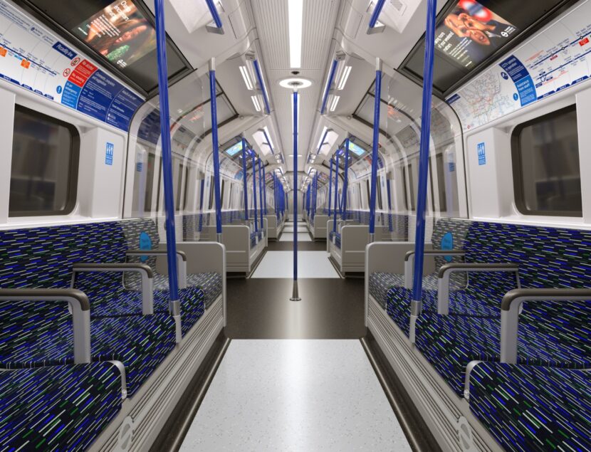 Interior de los trenes. © Siemens Mobility
