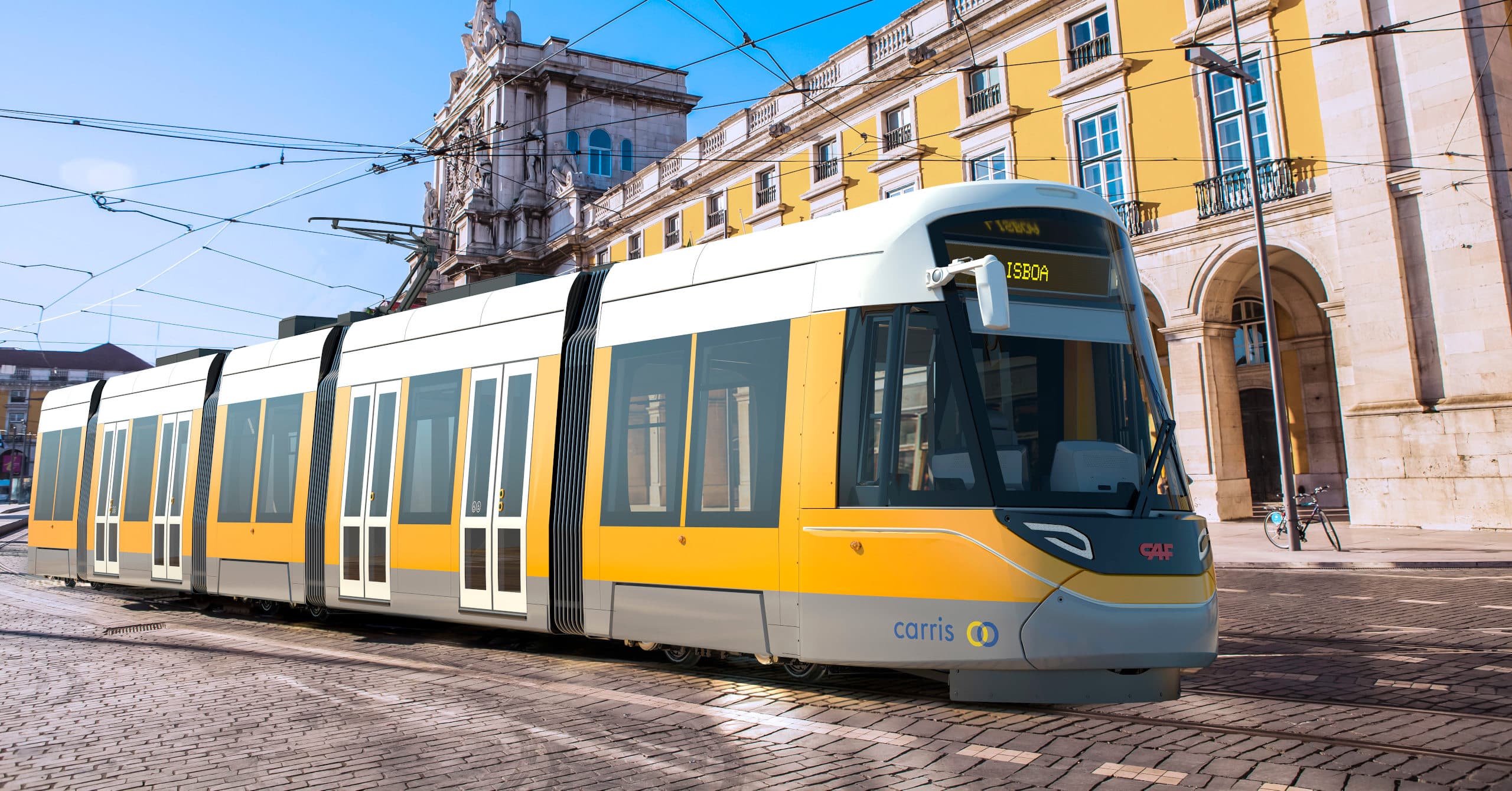 CAF fabricará 15 tranvías Urbos para Lisboa