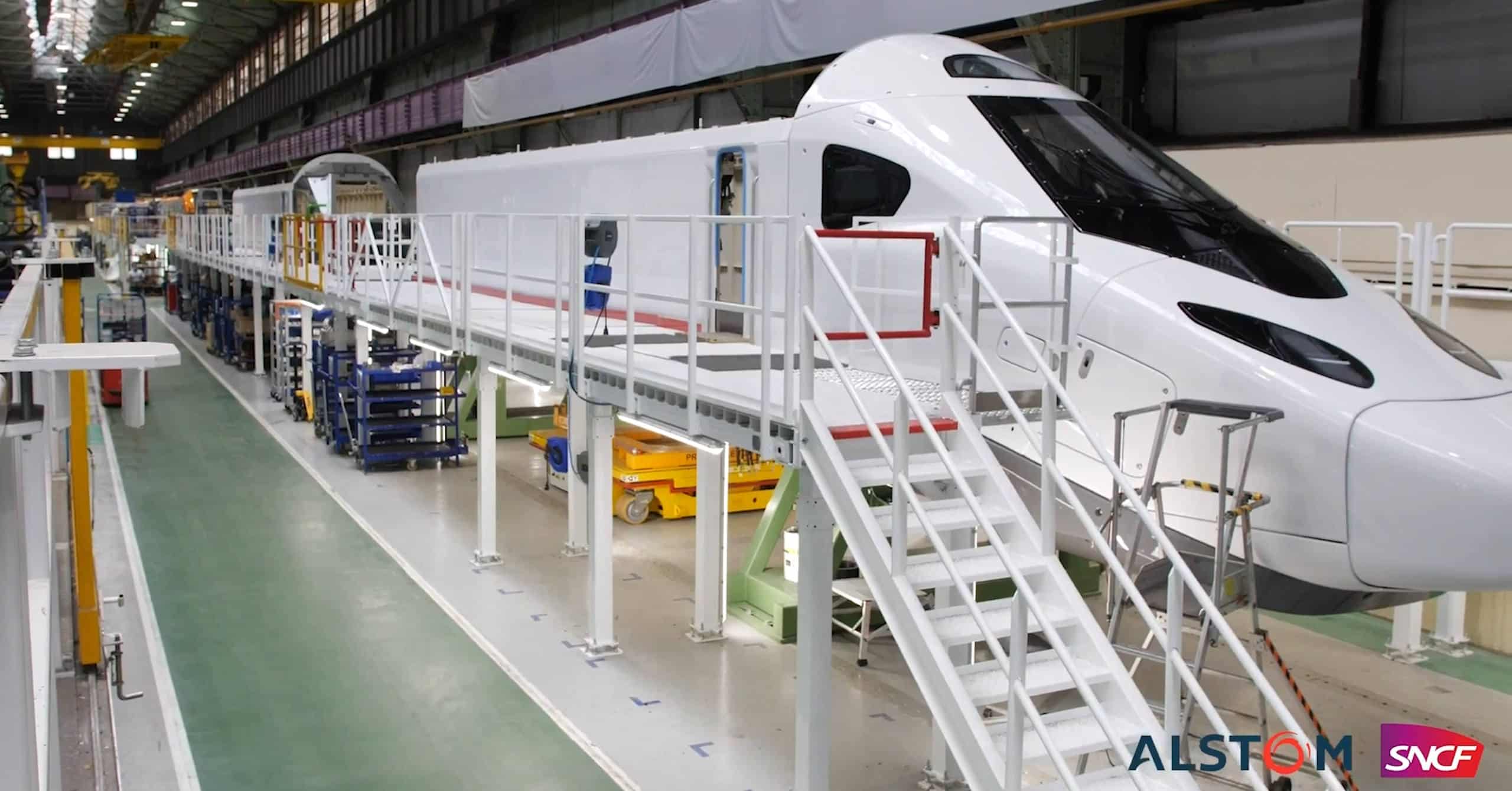Presentan la cabeza motriz del nuevo TGV M, Avelia Horizon