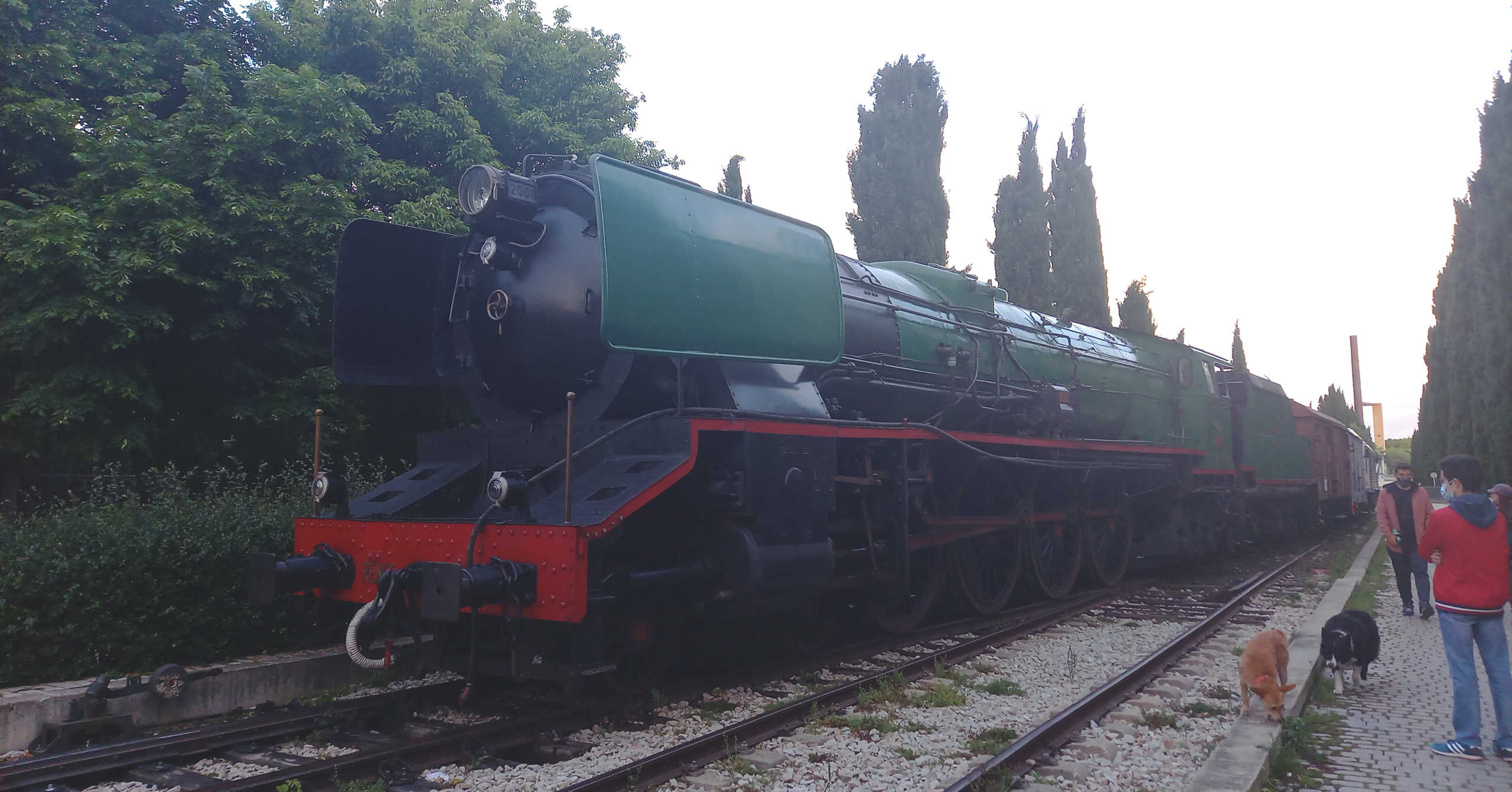 LA 241F2009 «Confederación» vuelve a la vía para un rodaje