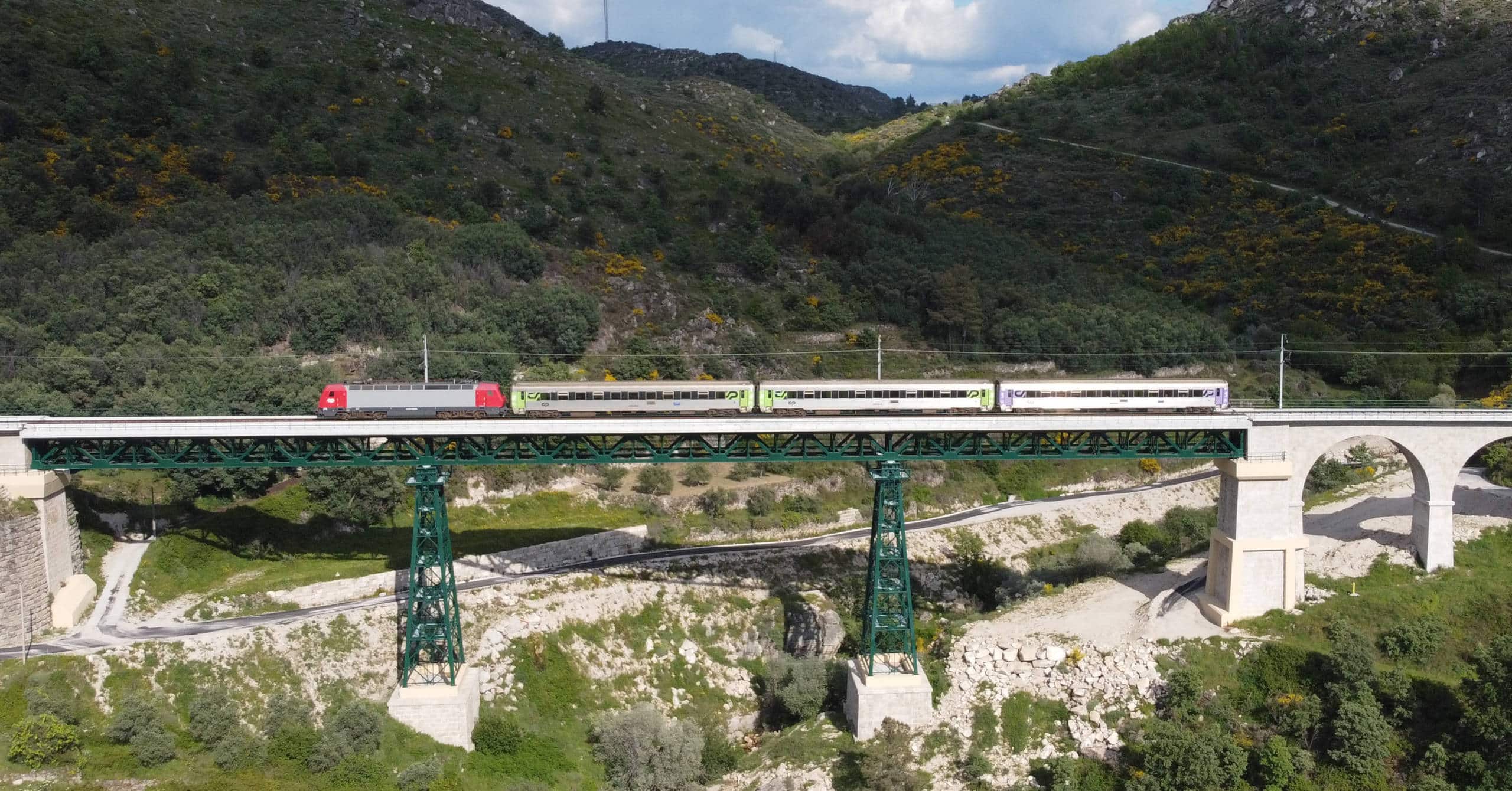 El tramo Covilhã-Guarda reabre tras 12 años cerrado