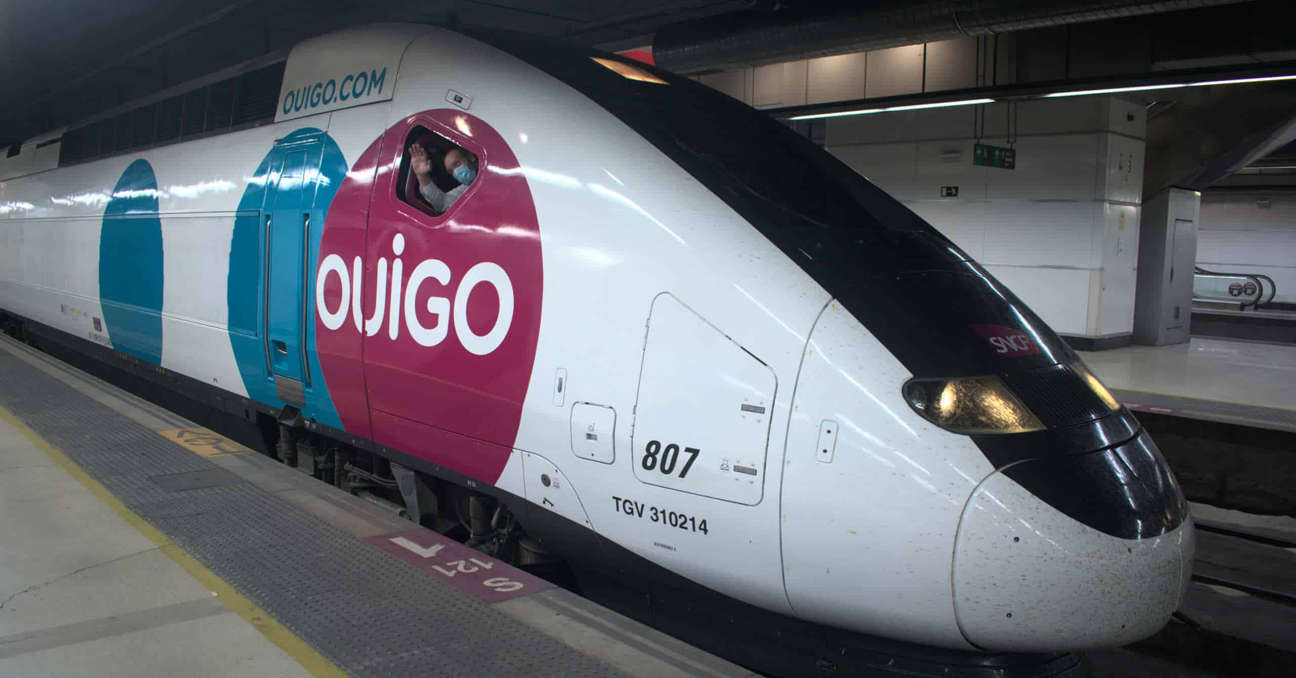 Un tren de Ouigo se avería al salir de Barcelona