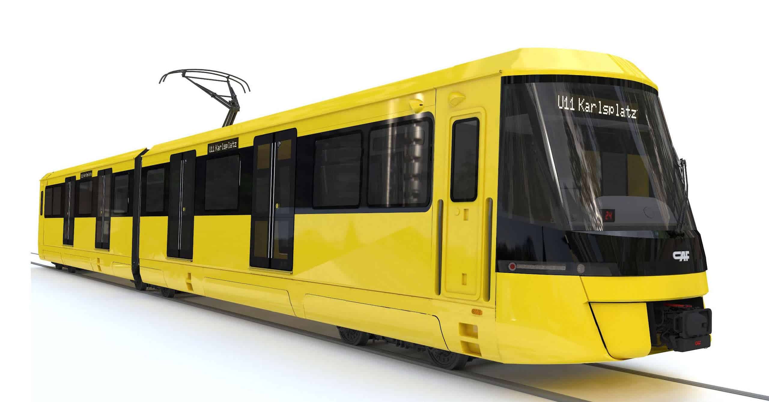 CAF renovará el parque móvil del Stadtbahn de Essen