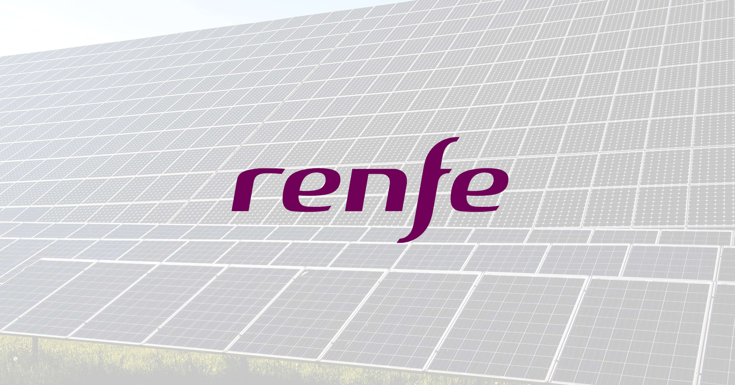 Renfe quiere producir su propia energía renovable