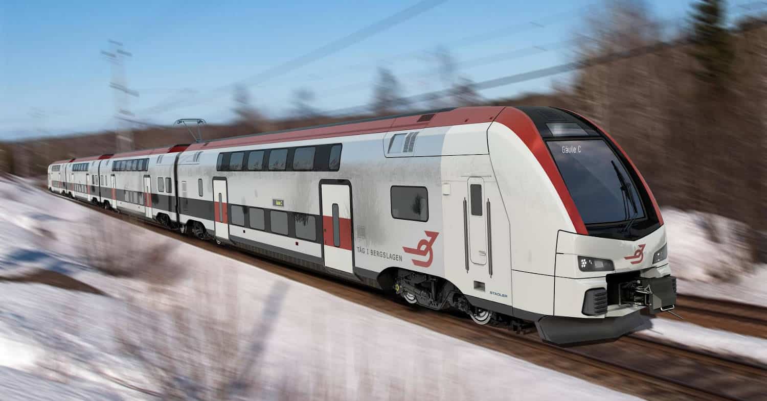 AB Transitio encarga 7 Stadler KISS para Bergslagen