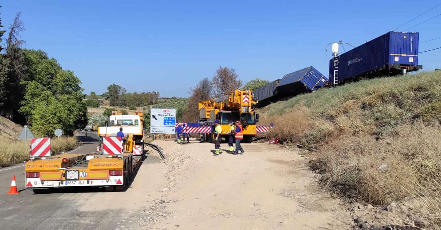 Restablecido el tráfico ferroviario entre Montoro y Villa del Río