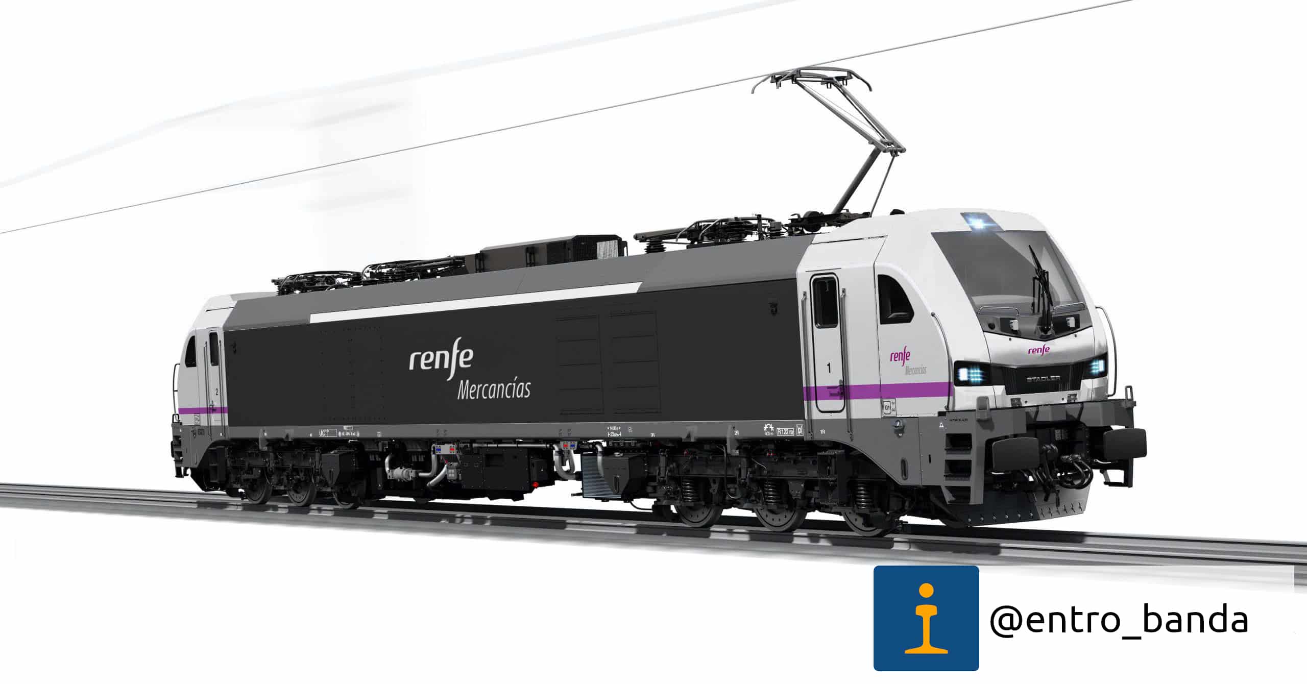 Renfe Mercancías compra 12 locomotoras a Stadler