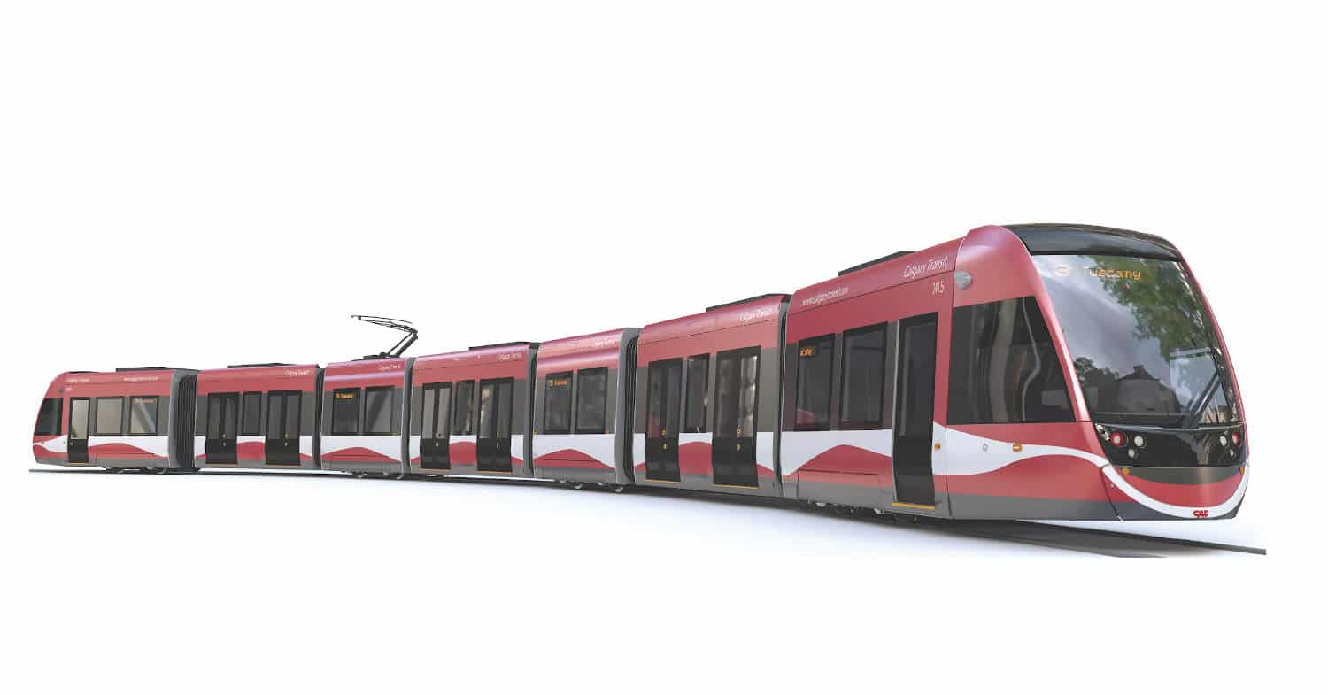 CAF fabricará 28 trenes ligeros para el CTrain de Calgary