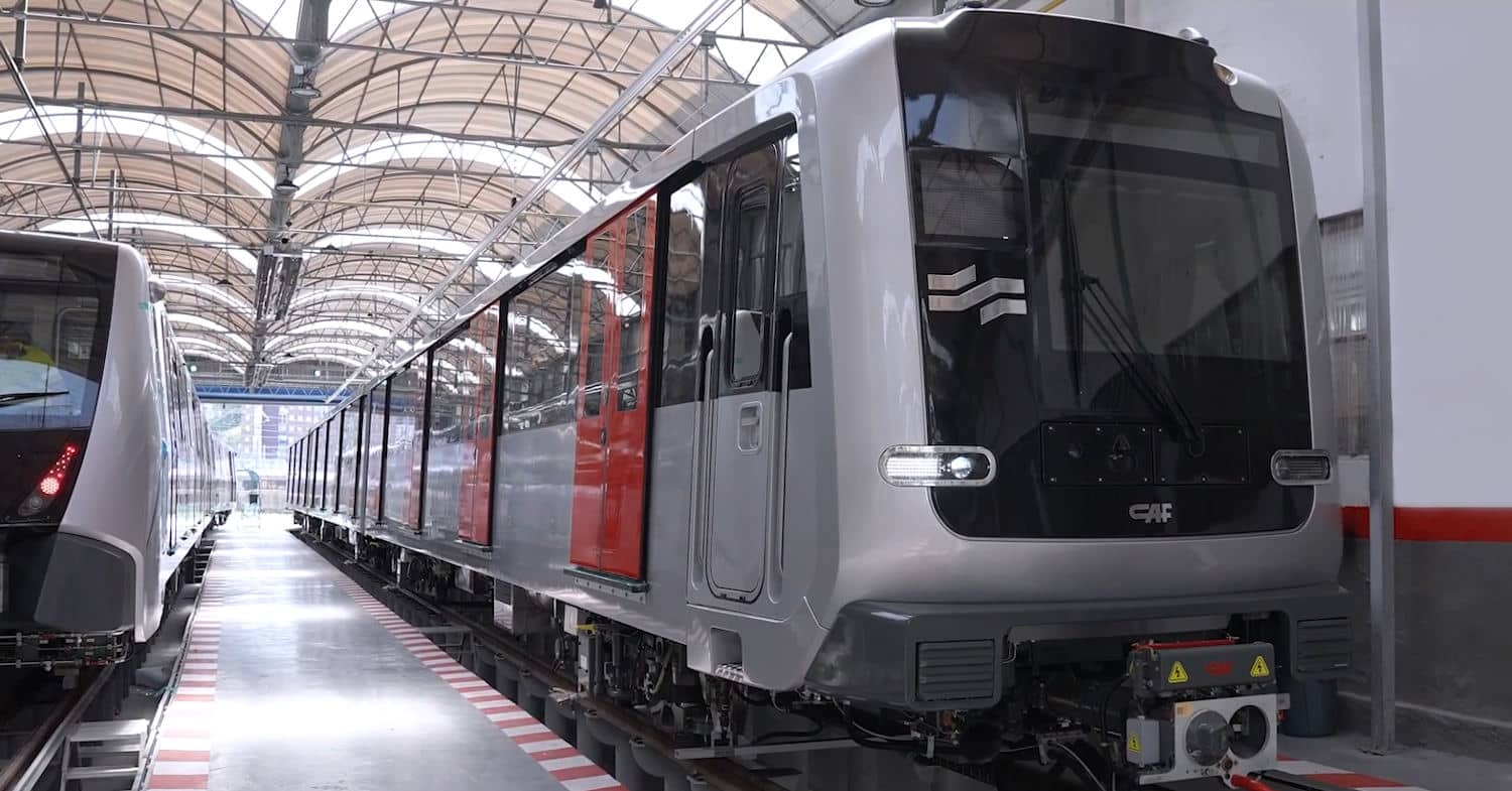 CAF presenta los trenes Inneo de la serie M7 del metro de Ámsterdam