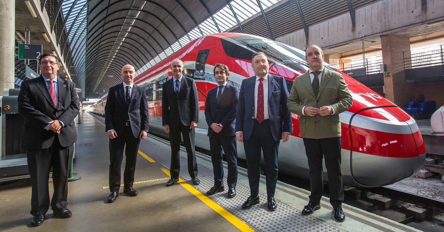 Iryo llegará a Sevilla y Málaga a principios de 2023