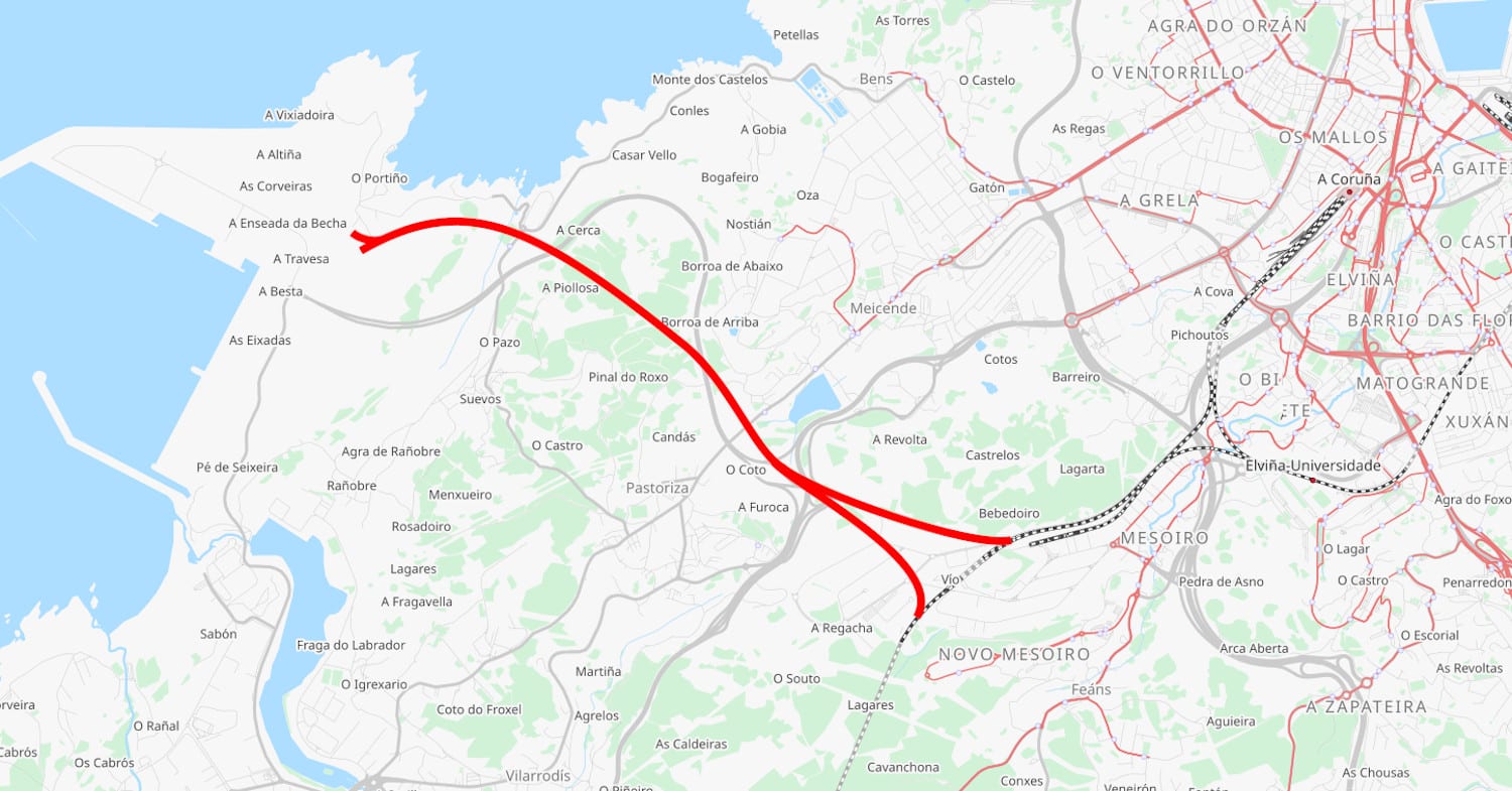 Firmado el convenio para el acceso ferroviario al Puerto Exterior de La Coruña