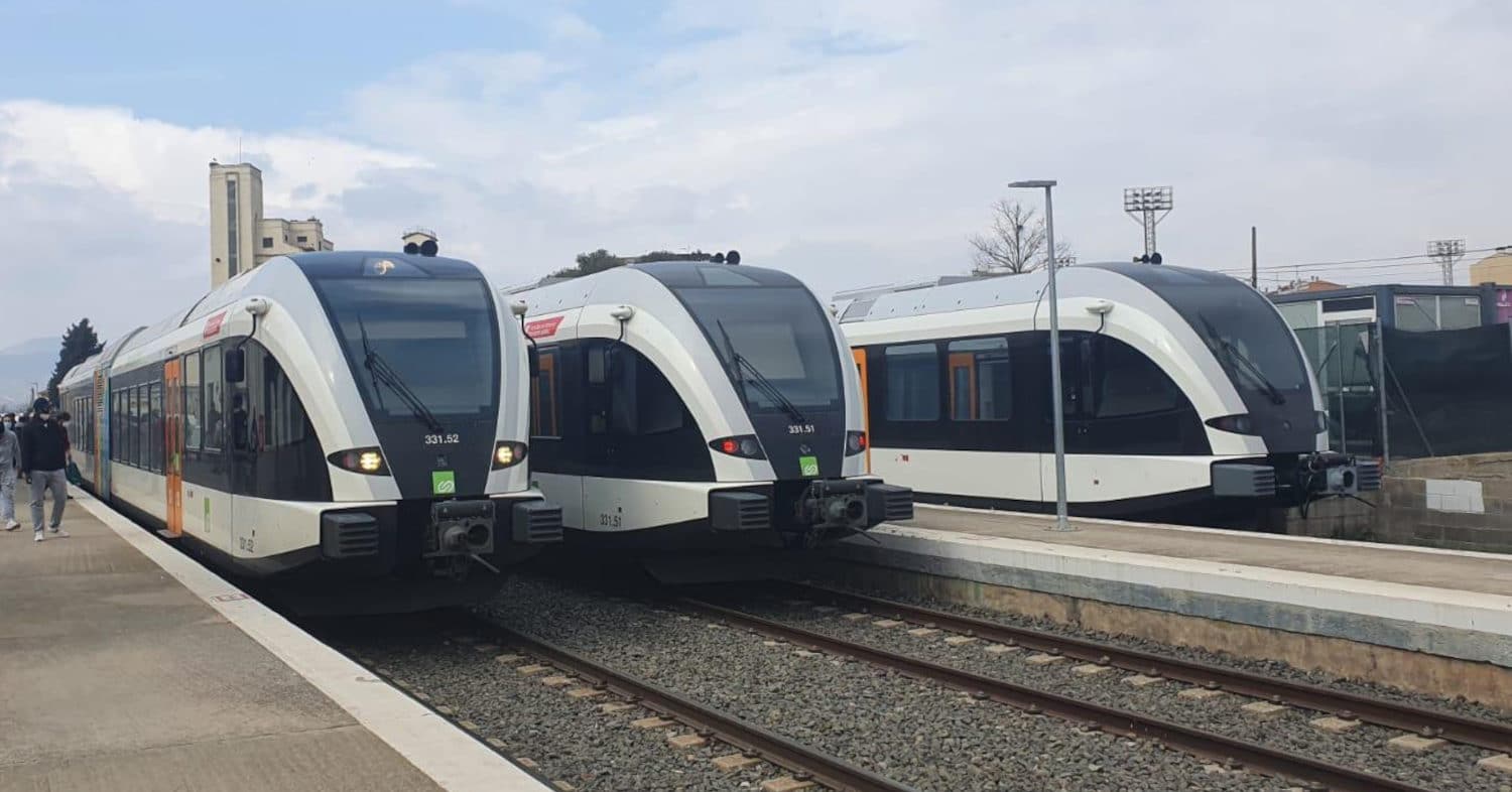 FGC comienza las pruebas de su tercer Stadler GTW para la línea de La Pobla