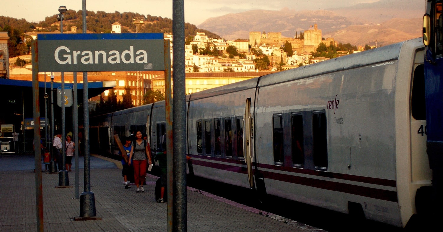 Granada planea sacar su estación de ferrocarril del centro