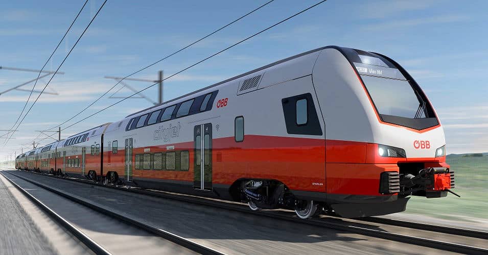 ÖBB encarga 41 trenes Stadler KISS para el servicio Cityjet